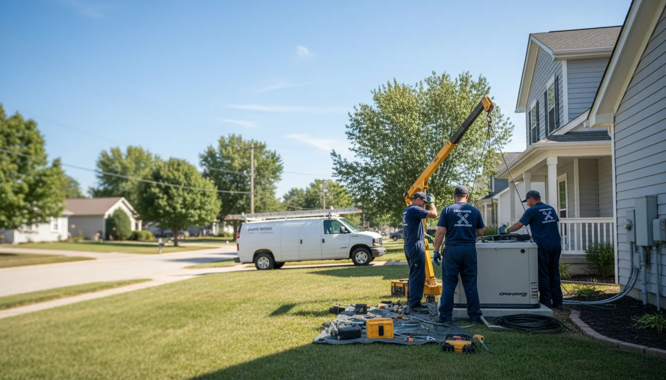 Generator Installation in Martelle, IA near me